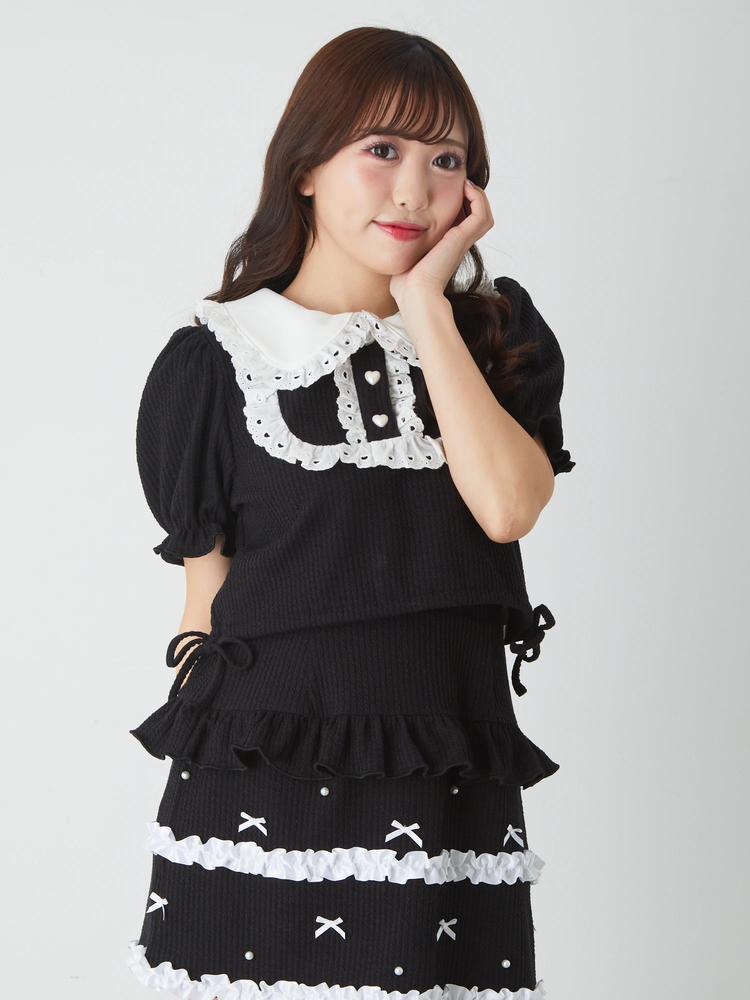 ハイブランド・ファッションアイコンのリトルブック5冊セット プチリボンセットアップ - Ank Rouge(アンクルージュ)のセットアップ