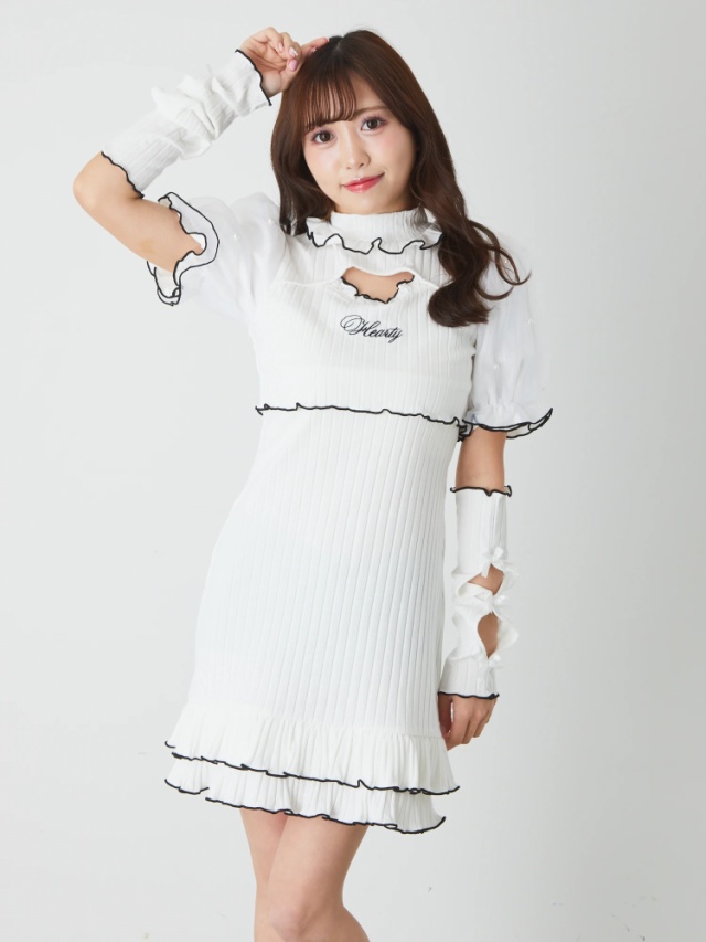 バレエコアカットワンピース - Ank Rouge(アンクルージュ)のワンピース 