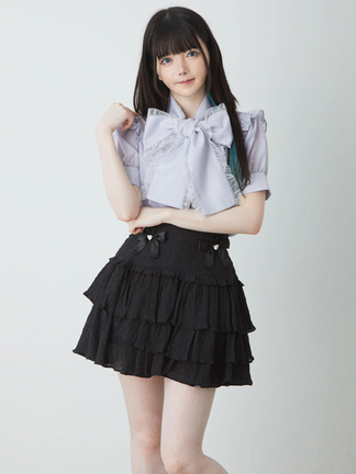 ティアードシアースカパン - Ank Rouge(アンクルージュ)のショート