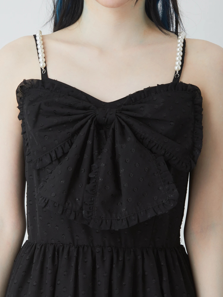 リボンモチーフロングキャミOP - Ank Rouge(アンクルージュ)の