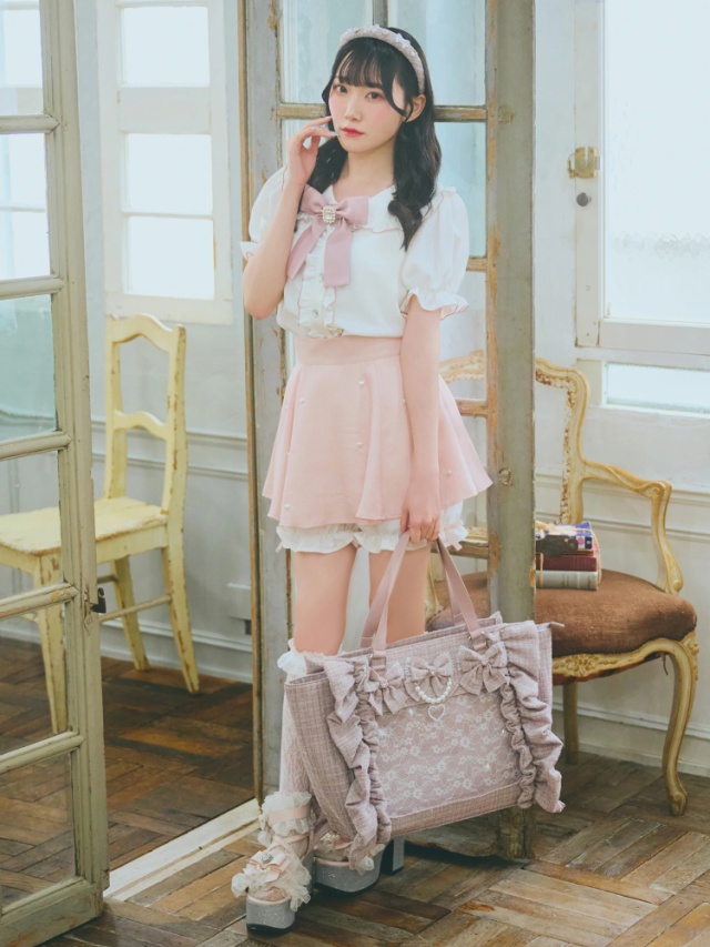 ハートパールかぼちゃパンツスカパン - Ank Rouge(アンクルージュ)の  