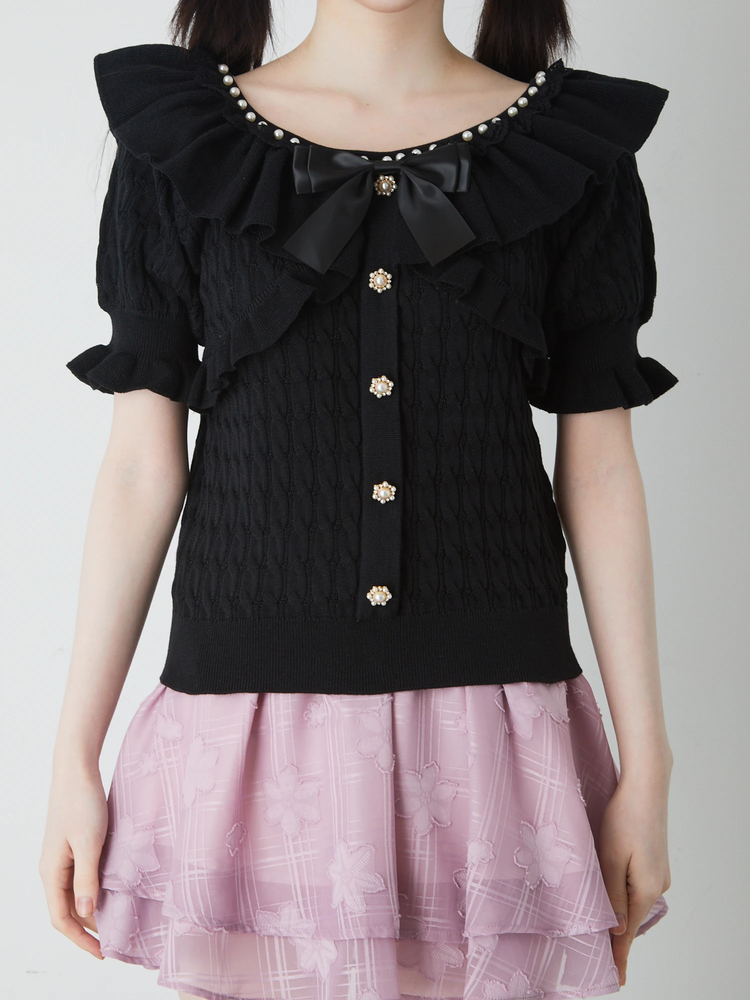 Ank Rouge アンクルージュ トップス レースTOPS - Ank Rouge(アンクルージュ)のTシャツ・カットソー