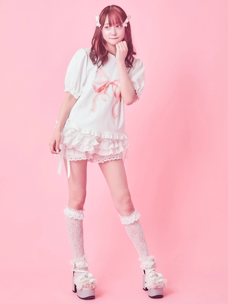★美品★ Ank Rouge フリフリリボンサンダル ★ フリフリリボンサンダル - Ank Rouge(アンクルージュ)のサンダル