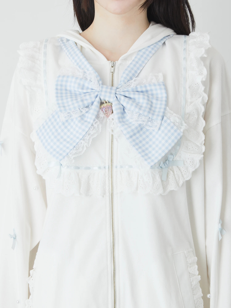 新品未使用　De bon coeur マトラッセ　パーカー うさみみリボンパーカー - Ank Rouge(アンクルージュ)のパーカ