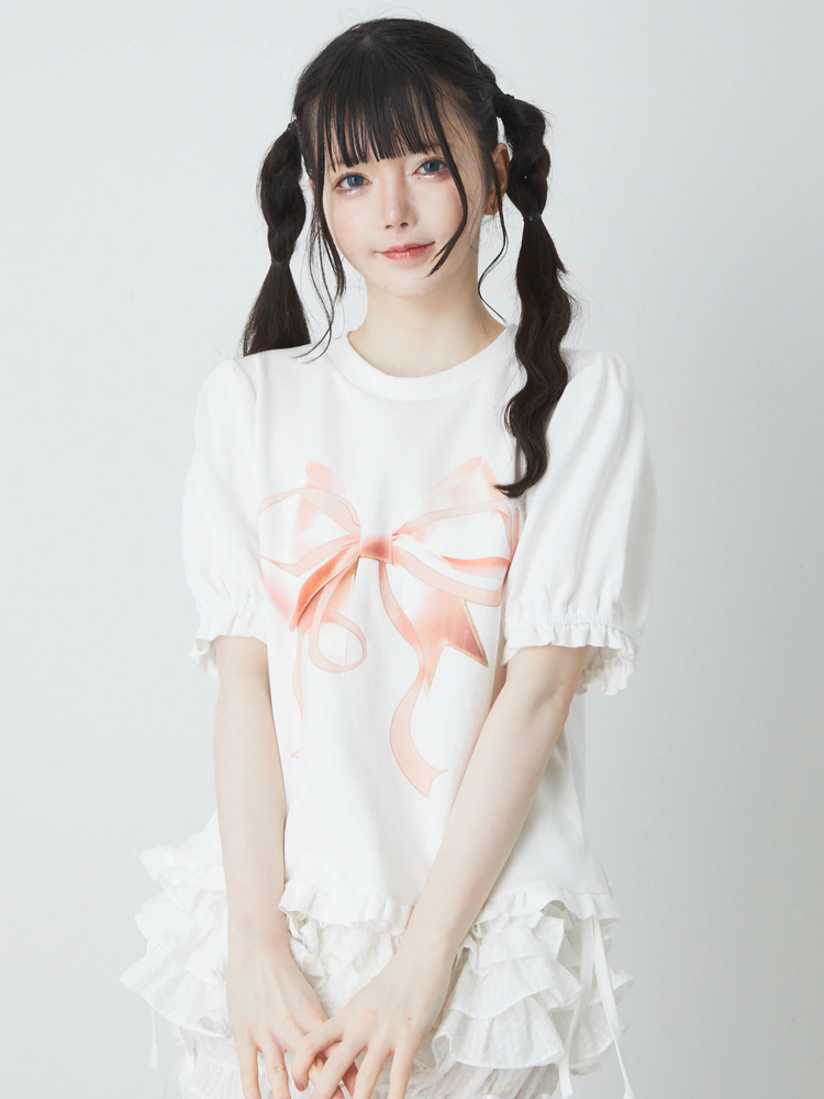 バレエコアリボンTE - Ank Rouge(アンクルージュ)のTシャツ