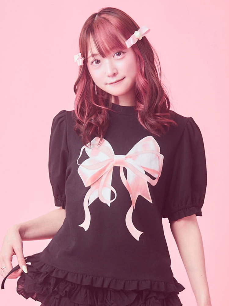 バレエコアリボンTE - Ank Rouge(アンクルージュ)のTシャツ