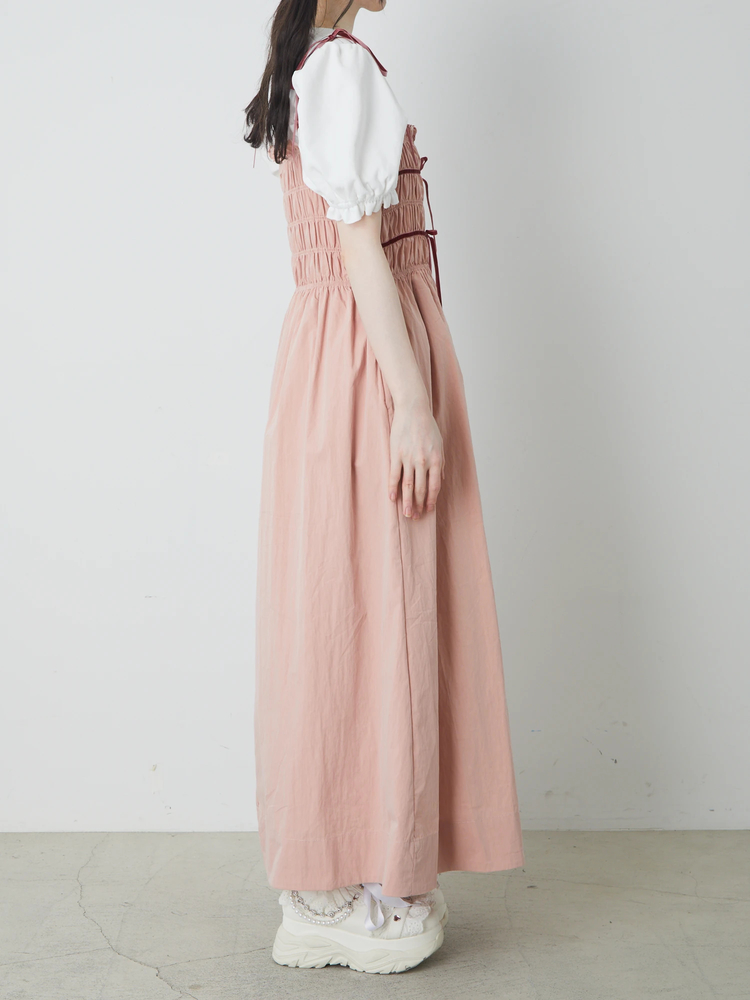 リボンロングワンピース - Ank Rouge(アンクルージュ)のワンピース