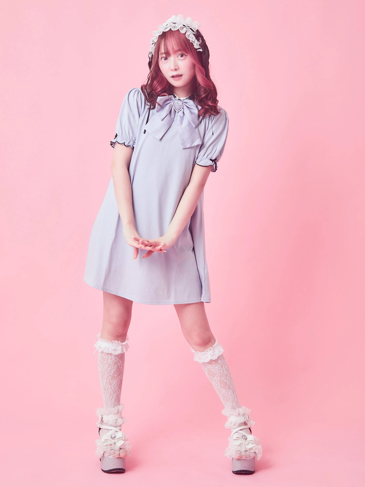 衿レースカットOP - Ank Rouge(アンクルージュ)のワンピース