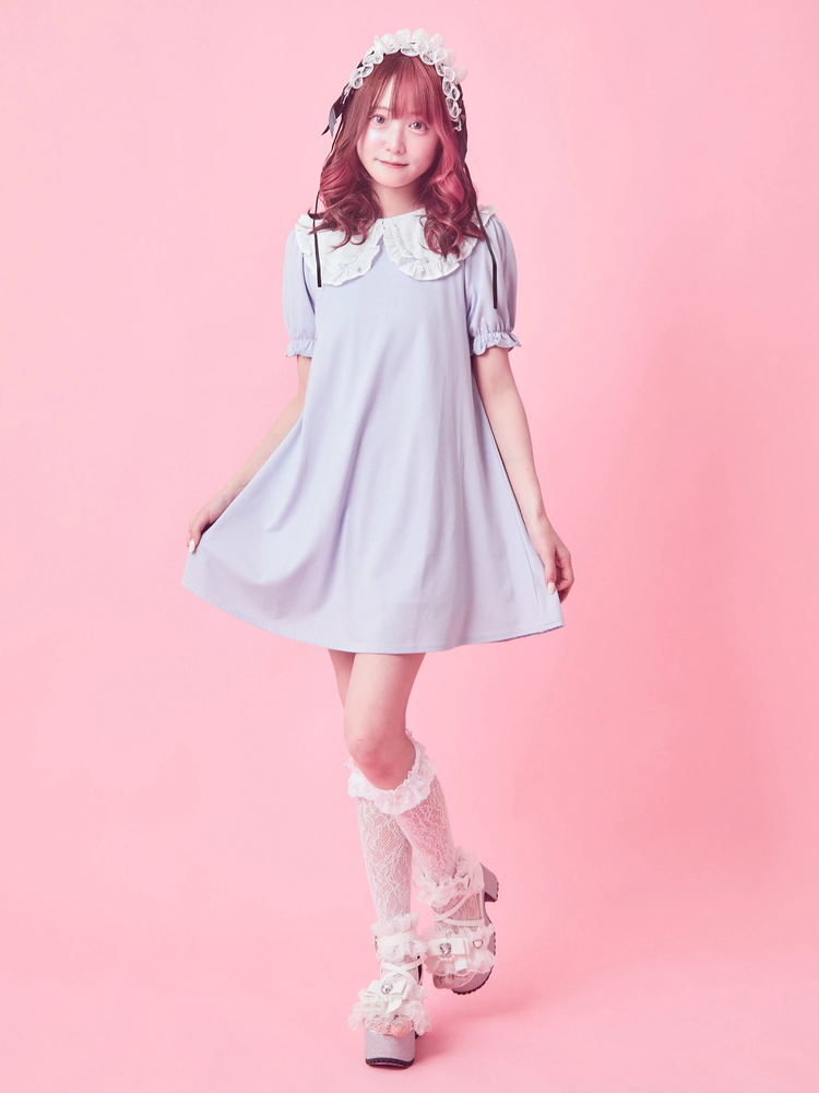 Angelic Pretty / はしごレースラッピングリボンパーカー Free