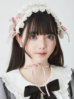 リボンヘッドドレス