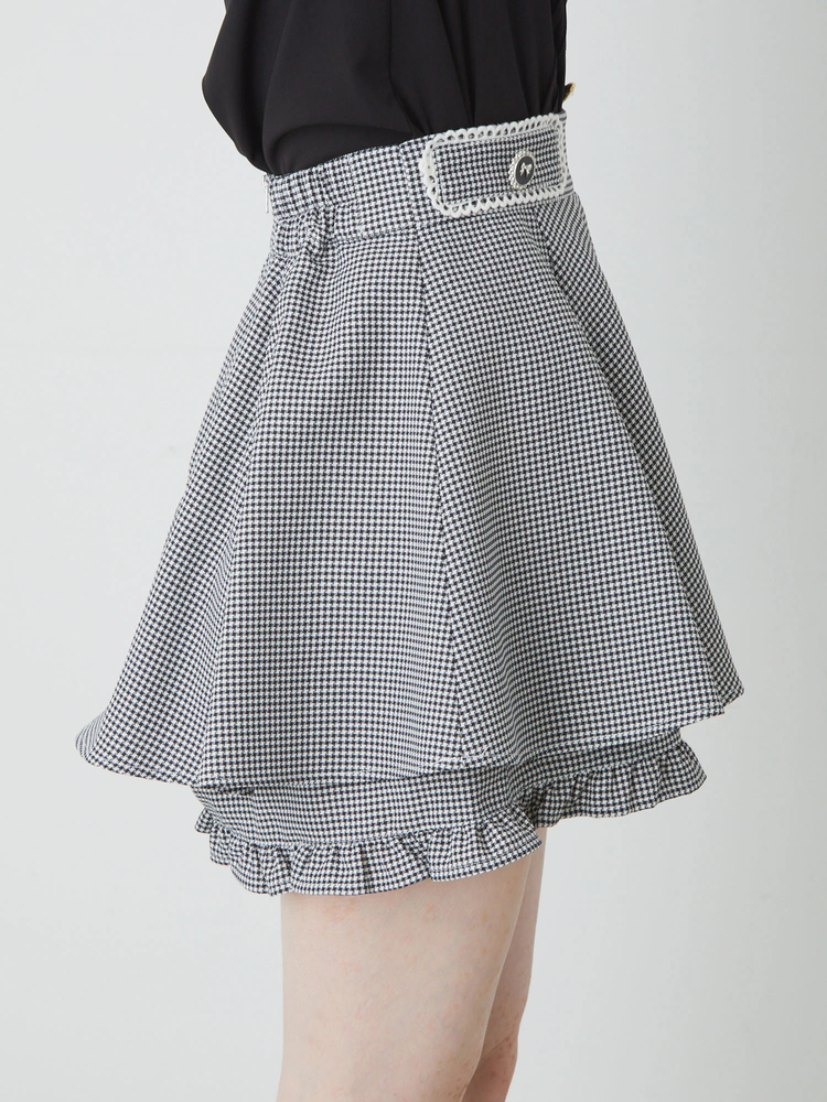 リボンカメオフレアスカパン - Ank Rouge(アンクルージュ)のショート