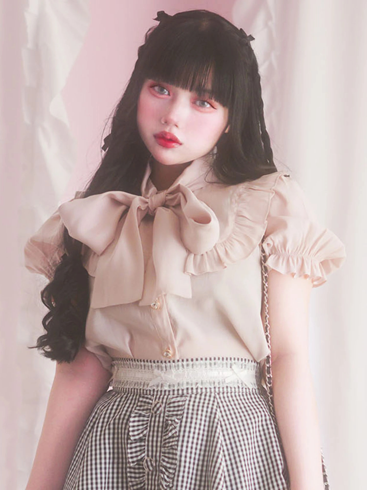 極美品✨Sov. Argenti made in ITALYブラウス　リボン リボンタイブラウス - Ank Rouge(アンクルージュ)のシャツ・ブラウス