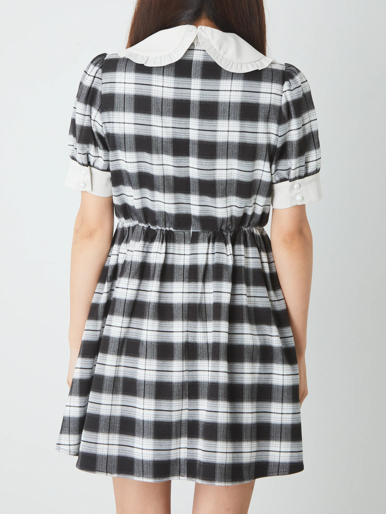 ドーリーチェックワンピース - Ank Rouge(アンクルージュ)のワンピース