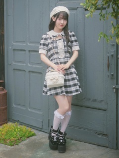 ドーリーチェックワンピース