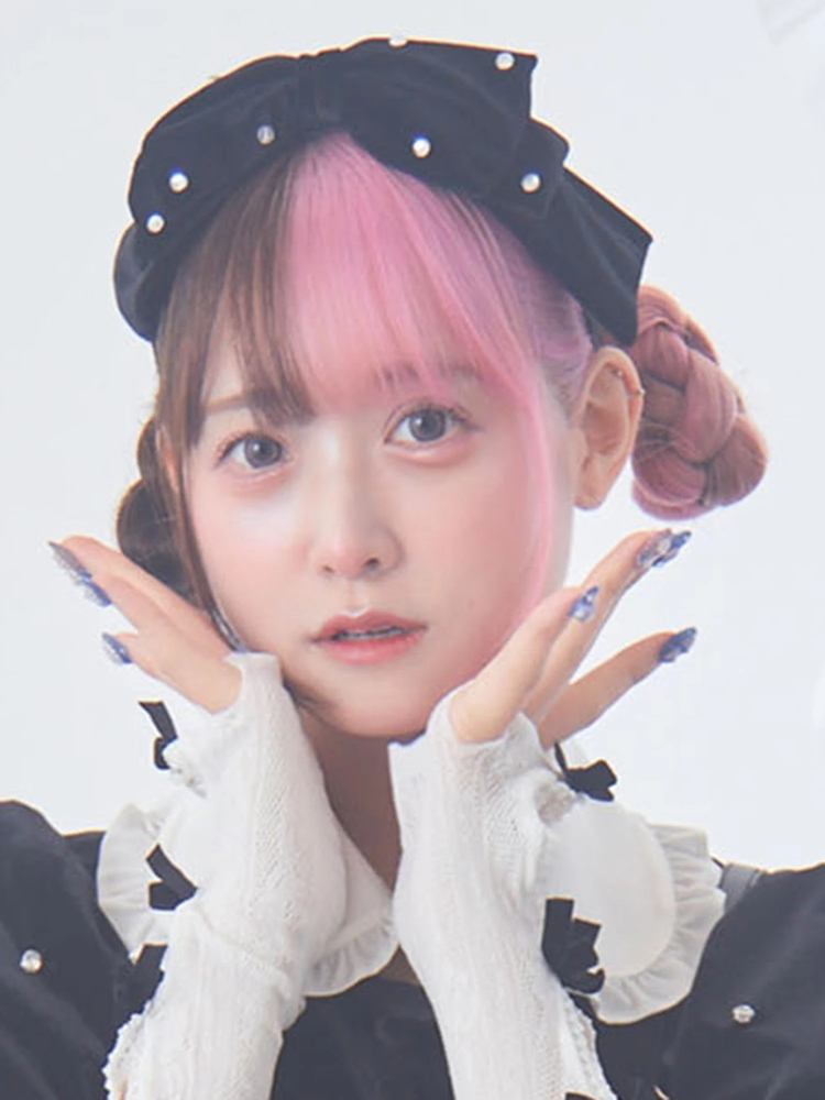 キラキラビジューベロアリボンカチューシャ - Ank Rouge(アン