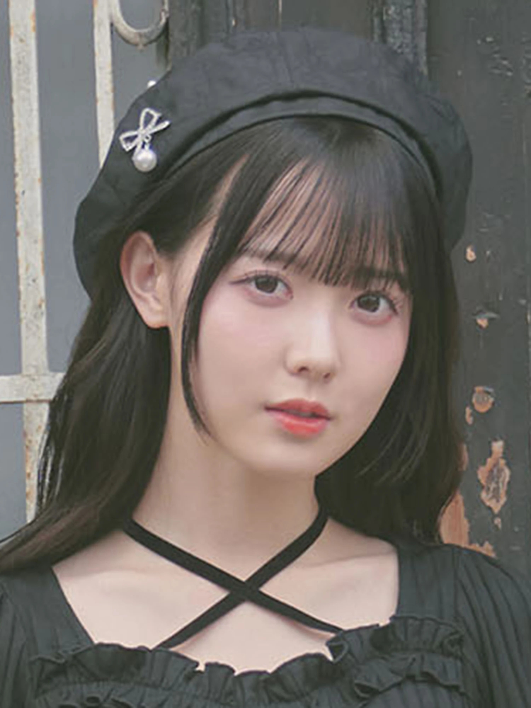 angelic pretty British Bear ベレー帽　アイボリー Dear Darling fashion for dolls「ベレー帽」 – Junie Moon