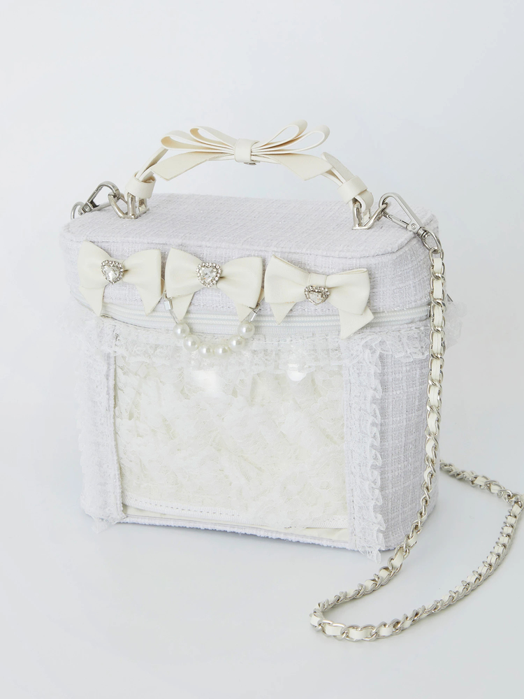 【期間限定送料無料】 確定ファンサのおまじないツイードバニティBag - Ank Rouge(アン バッグ