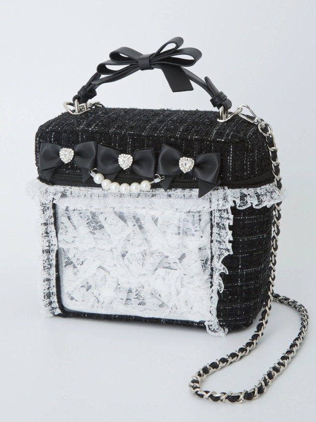 Ank Rouge 確定ファンサのおまじない ツイードバニティBag 痛バ 
