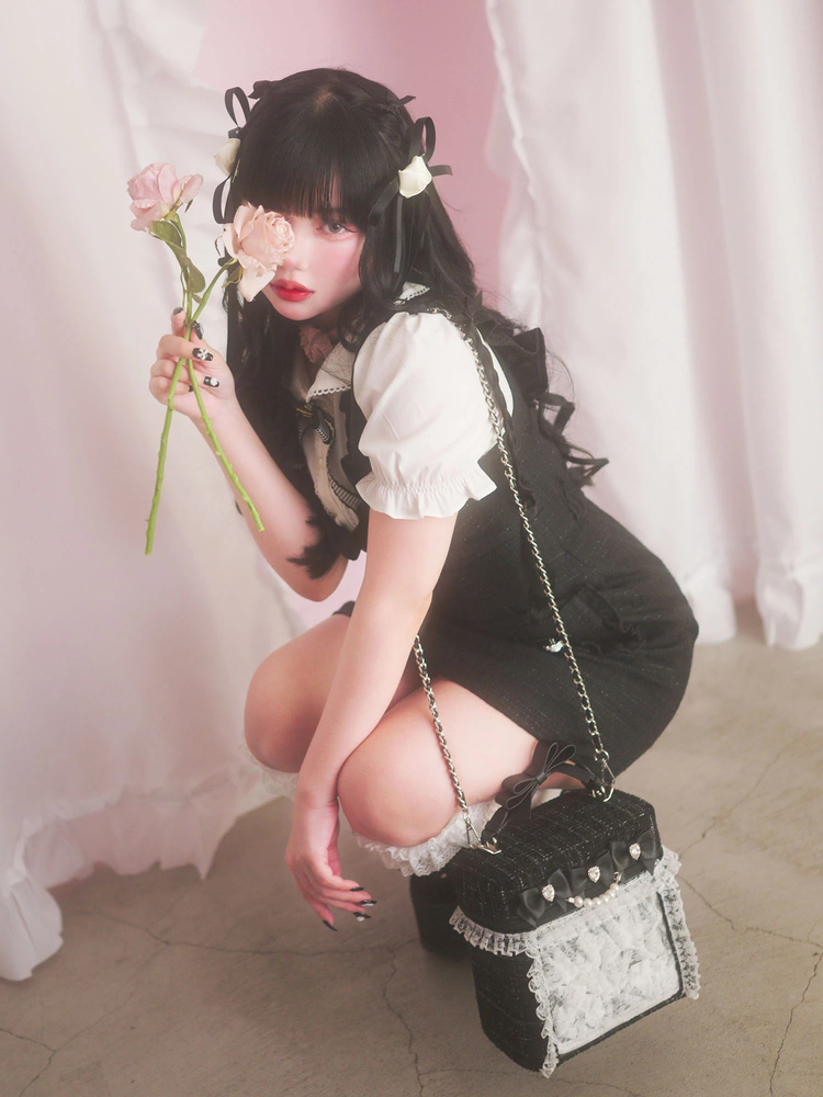 確定ファンサのおまじないツイードバニティBag - Ank Rouge(アン