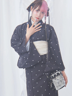 確定ファンサのおまじないキラキラビジューキルティングぬいBag