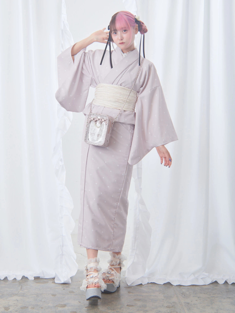 確定ファンサのおまじないキラキラビジューキルティングぬいBag - Ank