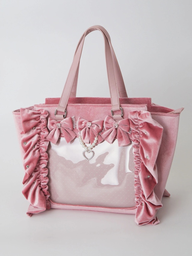 確定ファンサのおまじないベロアBag(特大) - Ank Rouge(アンクルージュ  