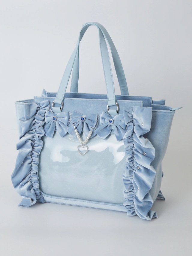 Ank Rouge アンクルージュ確定ファンサのおまじないbag ブルー特大 