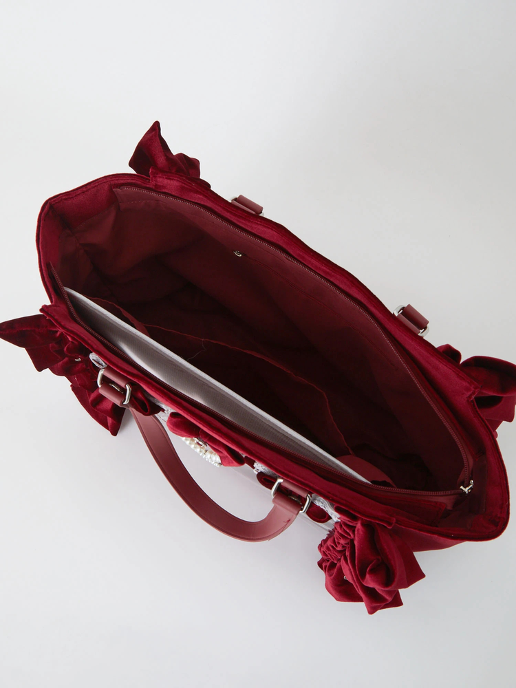 確定ファンサのおまじないベロアBag(大) - Ank Rouge(アン