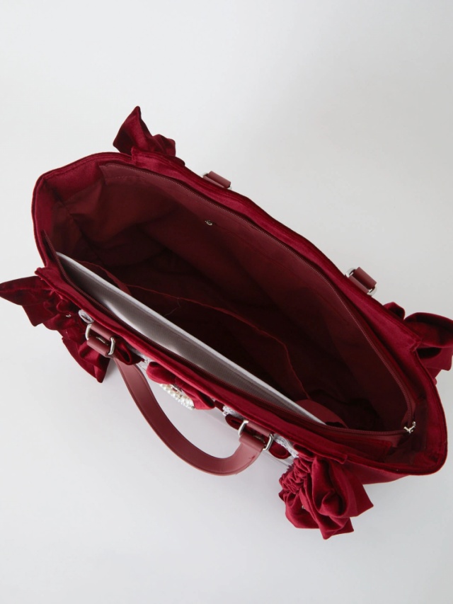 確定ファンサのおまじないベロアBag(特大) - Ank Rouge(アンクルージュ  