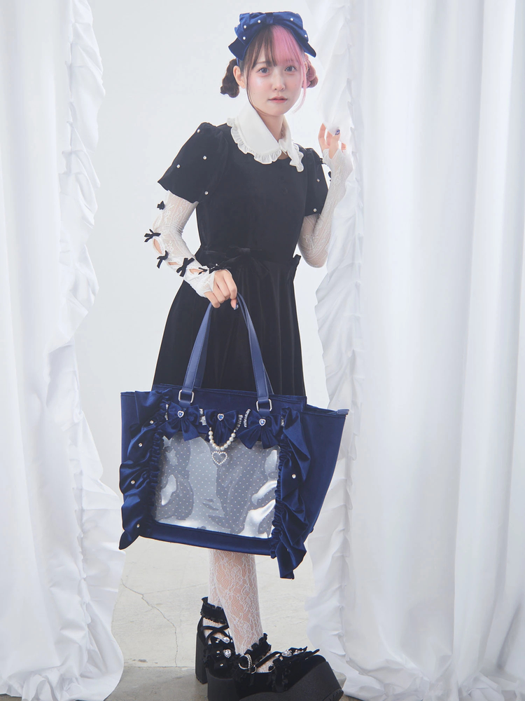 ankoROCK アンコロック　ギャラクシー　浴衣　レア 確定ファンサのおまじないベロアBag(特大) - Ank Rouge(アン