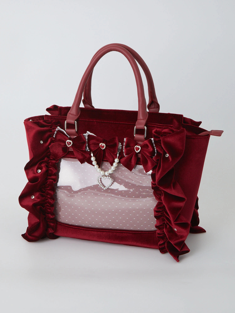 最新入荷商品一覧 | 確定ファンサのおまじないベロアBag(大) - Ank Rouge(アン バッグ