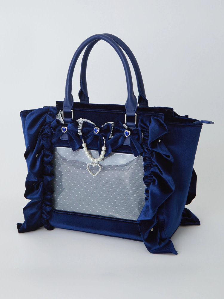 【数々のアワードを受賞】 確定ファンサのおまじないベロアBag(大) - Rouge(アン Ank バッグ