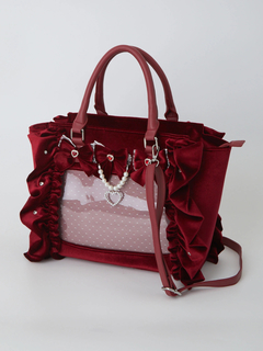 確定ファンサのおまじないベロアBag(大)