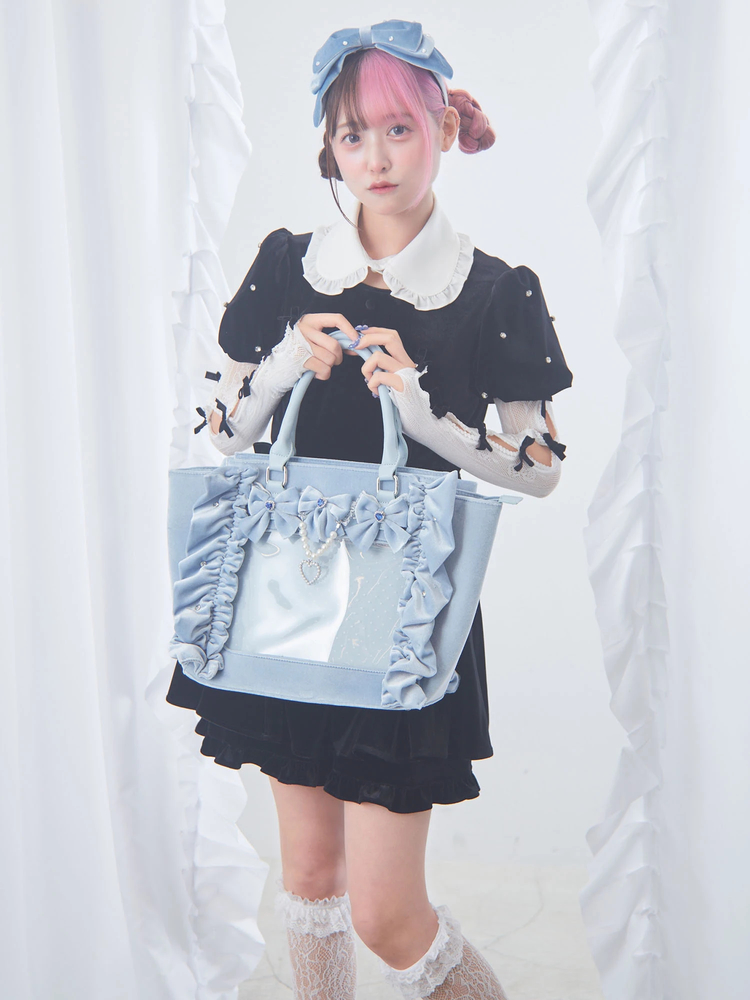 確定ファンサのおまじないベロアBag(特大) 確定ファンサのおまじないベロアBag(特大) - Ank Rouge(アン