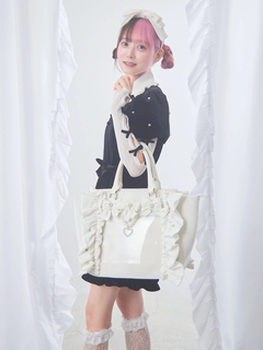 確定ファンサのおまじないベロアBag(大)