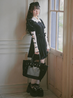 確定ファンサのおまじないベロアBag(大)