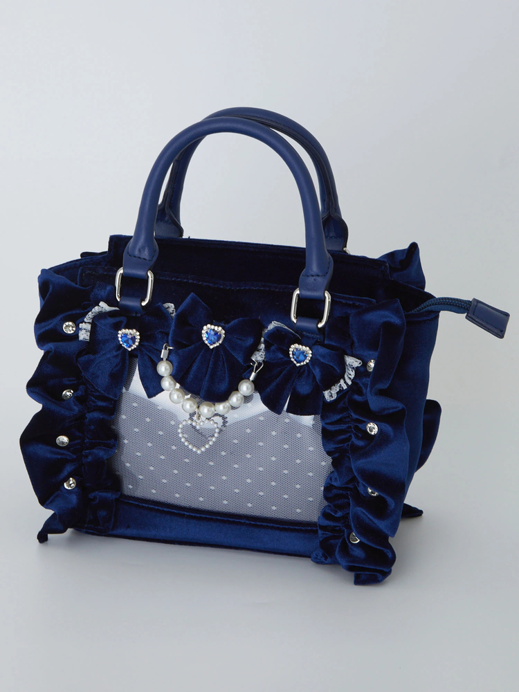 確定ファンサのおまじないベロアBag(小) - Ank Rouge(アン