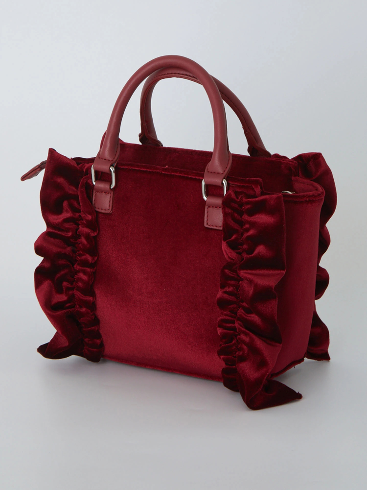 確定ファンサのおまじないベロアBag(小) - Ank Rouge(アン