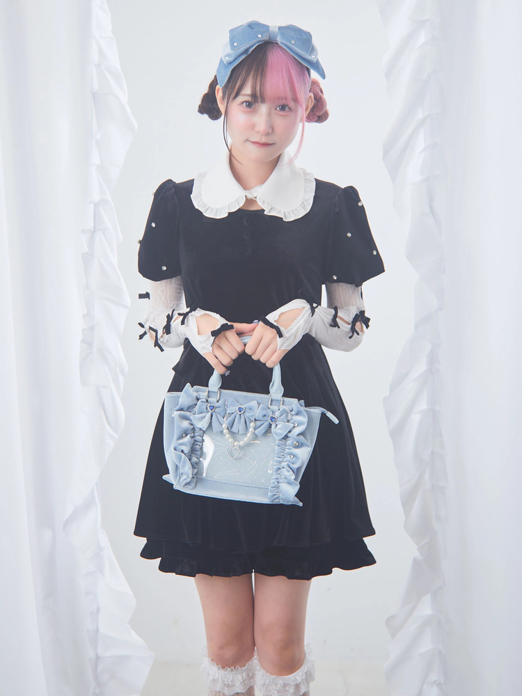 確定ファンサのおまじないベロアBag(小) - Ank Rouge(アンクルージュ