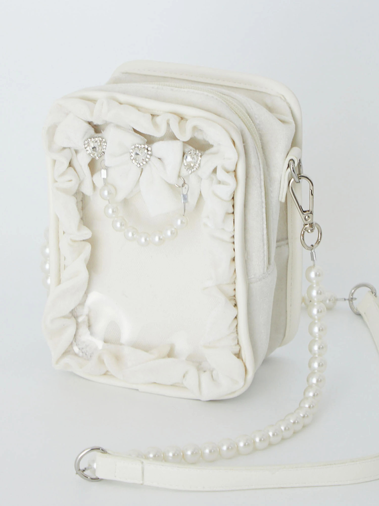 Ank Rouge 確定ファンサのおまじないベロアぬいBag レッド 確定ファンサのおまじないベロアBag(特大) - Ank Rouge(アン