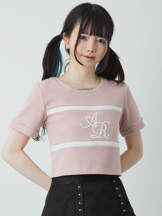 モノグラムロゴチビTOPS - Ank Rouge(アンクルージュ)のTシャツ