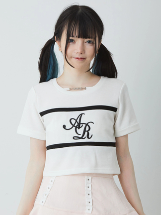 モノグラムロゴチビTOPS - Ank Rouge(アンクルージュ)のTシャツ