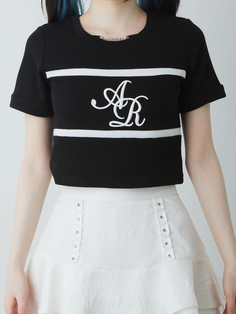 モノグラムロゴチビTOPS - Ank Rouge(アンクルージュ)のTシャツ