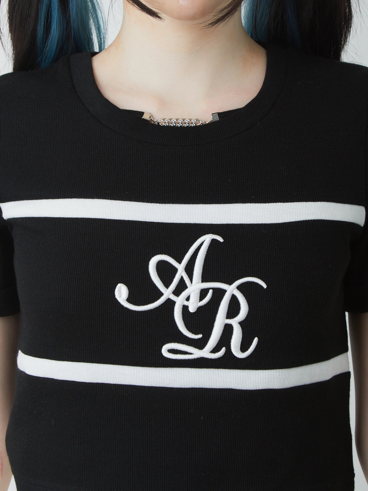 モノグラムロゴチビTOPS - Ank Rouge(アンクルージュ)のTシャツ