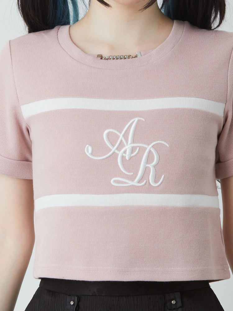 モノグラムロゴチビTOPS - Ank Rouge(アンクルージュ)のTシャツ