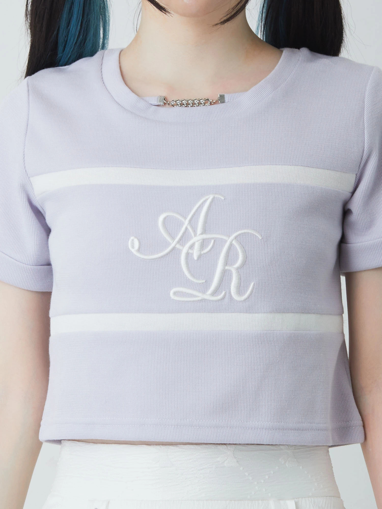 モノグラムロゴチビTOPS - Ank Rouge(アンクルージュ)のTシャツ