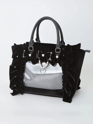 2025-25 秋冬新作  ハイブランドの 確定ファンサのおまじないベロアBag(大) Rouge(アン Ank - バッグ
