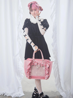 確定ファンサのおまじないベロアBag(大)