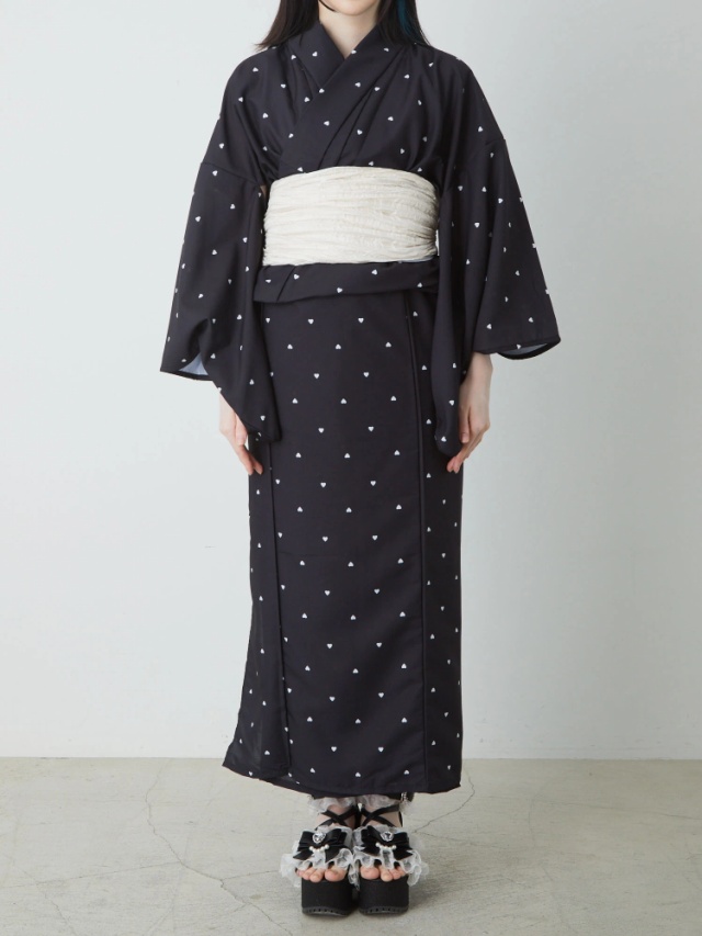 ハートドット浴衣 - Ank Rouge(アンクルージュ)の浴衣｜ファッション  