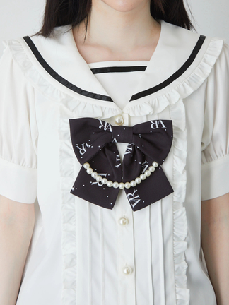 モノグラムブラウス - Ank Rouge(アンクルージュ)のシャツ・ブラウス